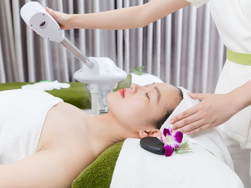 spa chăm sóc da ở hà nội